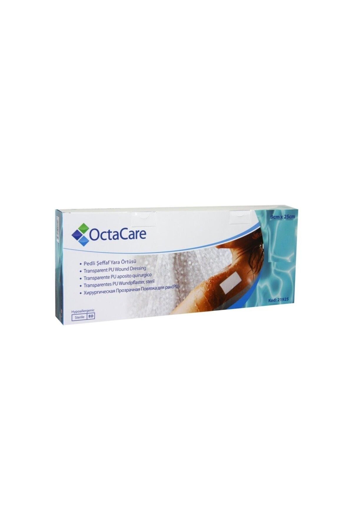 Medikaltec - SU GEÇİRMEZ ŞEFFAF (SEZERYAN BANDI) REF : 21925 - 10 ADET Medikaltec2190 - Görsel 1 (Ön görünüm)