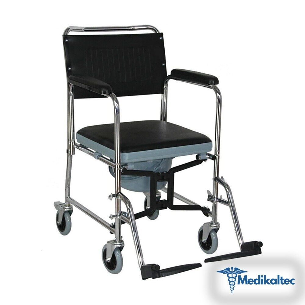 Medikaltec P689 Banyo Tuvalet Duş WC Koridor Ev İçi Hasta Yaşlı Engelli Tekerlekli Sandalyesi - Görsel 1