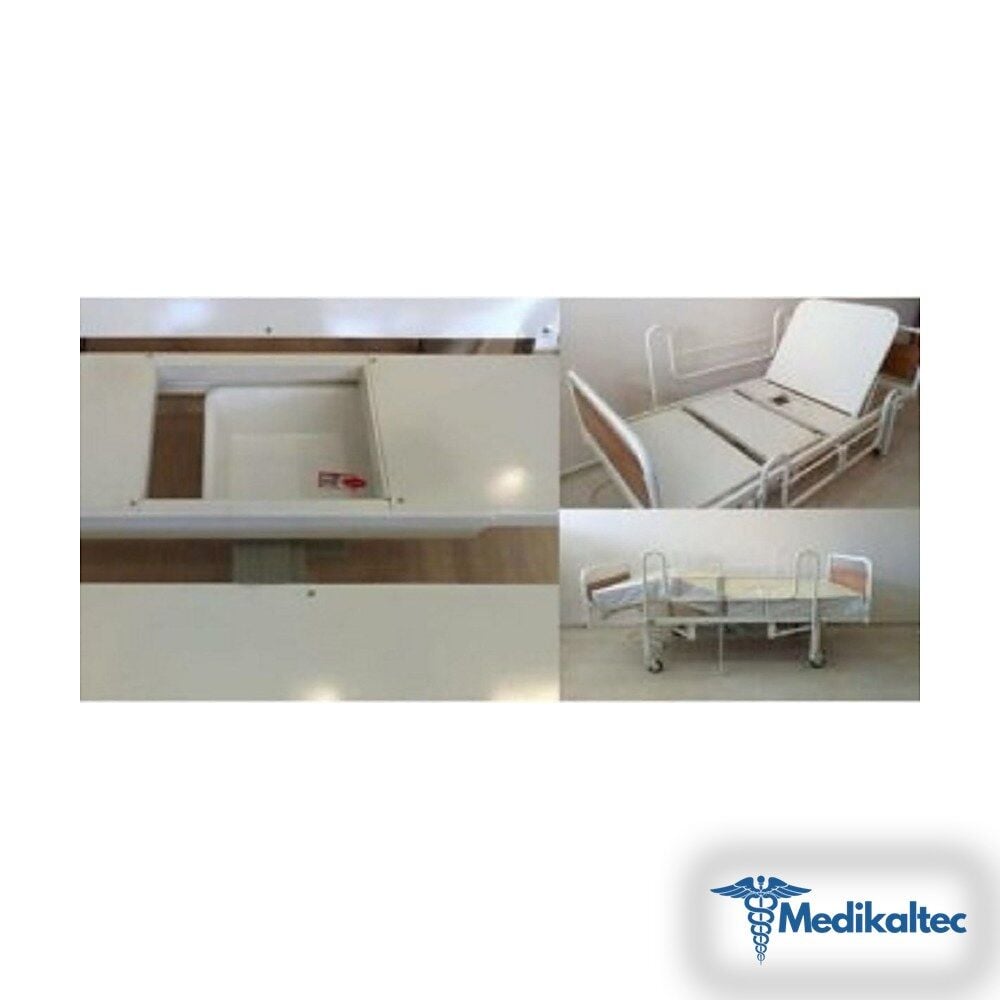 Medikaltec Lazımlıklı Wc Hasta Karyolası Yatak Dahil 2 Motorlu Tuvaletli Karyola Medikaltec3193 - Görsel 1 (Ön görünüm)