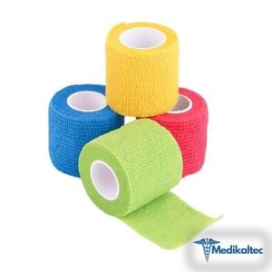 Medikaltec Kendinden Yapışkanlı Coban Bandaj - 7,5cmx4,5m - Mavi Medikaltec2194 - Görsel 1 (Ön görünüm)