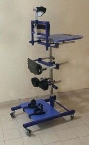 Medikaltec Ayakta Durma Sehpası Sırt ve Baş Boyun Destekli 4-7 Yaş Arası