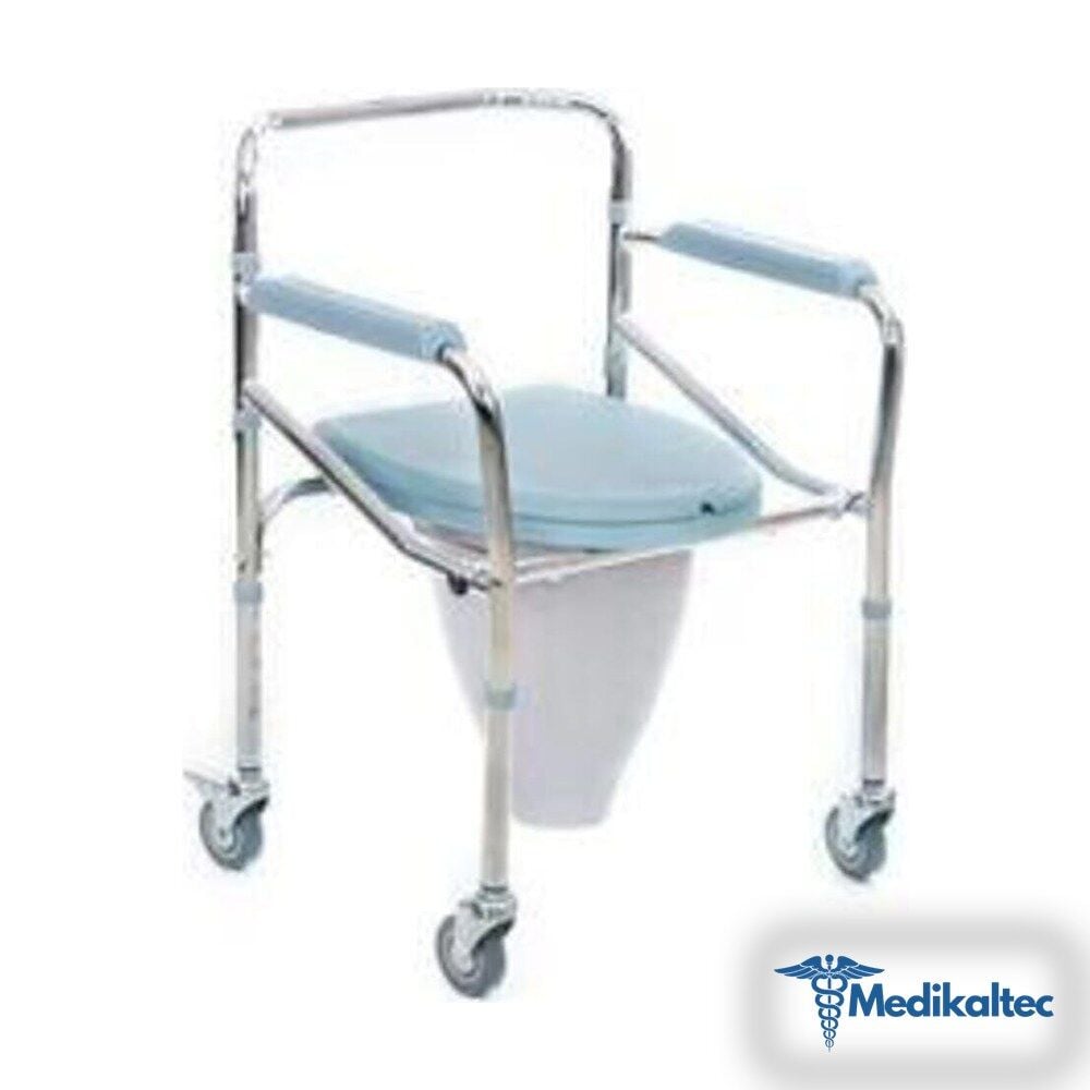 Medikaltec Tekerlekli Klozet Yükselticili Sandalye Ky699l Medikaltec4196 - Görsel 1 (Ön görünüm)