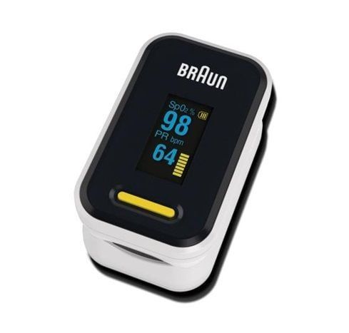 Braun Pulse Oksimetre Nabız OksimetresiK - Medikaltec Pulse Oksimetre Nabız Oksimetresi Medikaltec7757 - Görsel 1 (Ön…