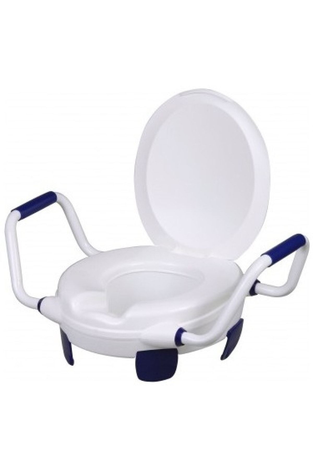 Medikaltec Yerli Klozet Yükseltici Kapaklı Kulplu