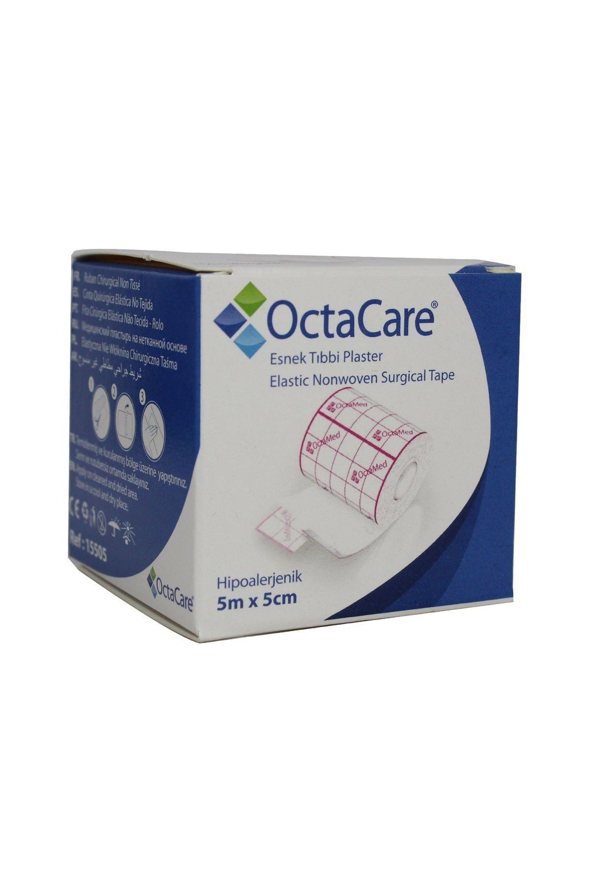 Medikaltec Esnek Fix Flaster - 5Mx5Cm - 1 Adet Medikaltec2197 - Görsel 1 (Ön görünüm)