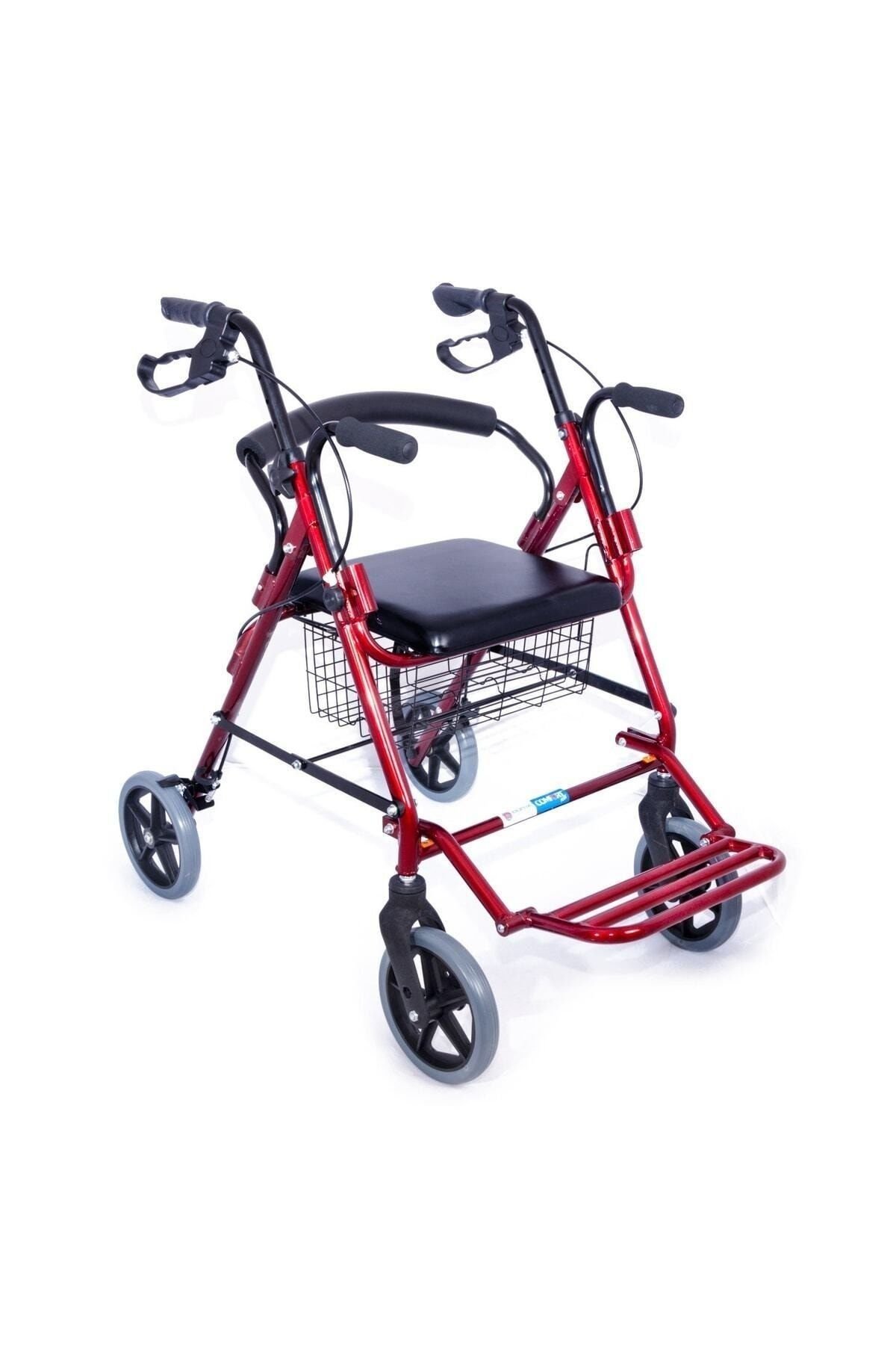 Medikaltec 9146 Ayak Pedallı Alüminyum Rolatör (tekerlekli Sandalye Gibi Kullanma Imkanı)