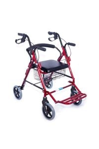 Medikaltec 9146 Ayak Pedallı Alüminyum Rolatör (tekerlekli Sandalye Gibi Kullanma Imkanı) Medikaltec3199 - Görsel 1 (Ön…