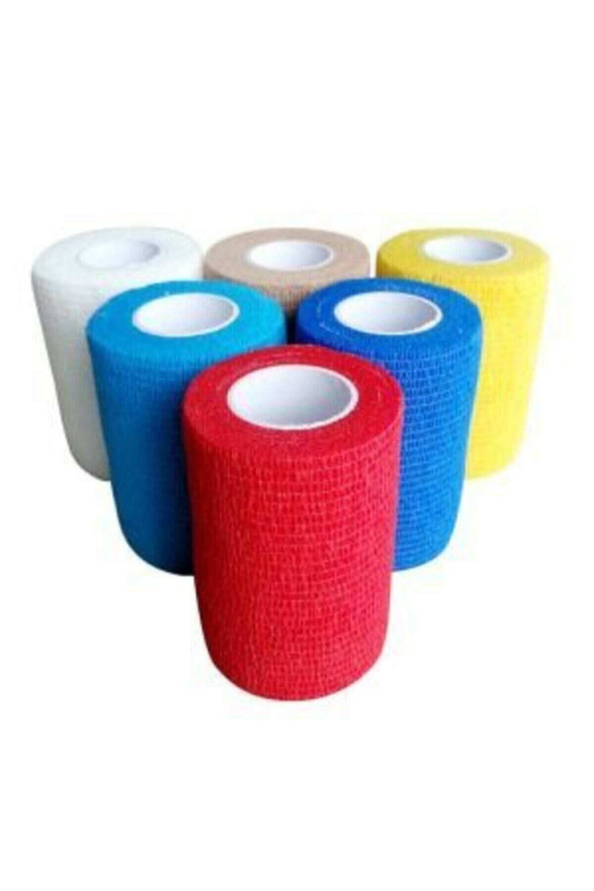 Medikaltec Kendinden Yapışkanlı Bandaj 10cm X 4,5m Sarı Renkte Medikaltec2199 - Görsel 1 (Ön görünüm)