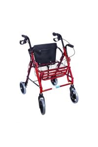 Medikaltec 9146 Ayak Pedallı Alüminyum Rolatör (tekerlekli Sandalye Gibi Kullanma Imkanı) Medikaltec3199 - Görsel 3 (Ön…