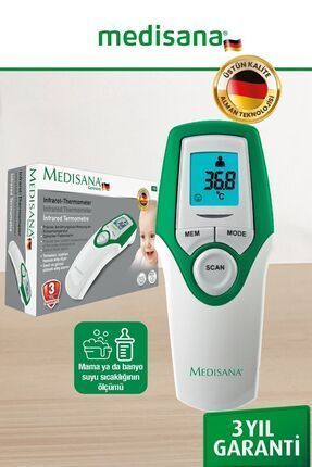Medikaltec Infrared Thermometer Dijital  - Medikaltec Infrared Thermometer Dijital Uzaktan Temassız Ateş ÖlçerAlman Tasarım