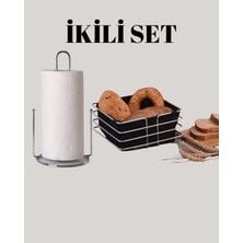Medikaltec Elite Metal Kendinden Kumaşlı - Medikaltec Elite Metal Kendinden Kumaşlı Ekmek Sepeti Metal Dikey Rulo Havluluk Peçetelik 1 Adet