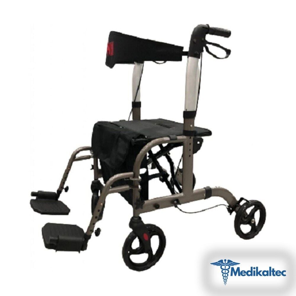 Medikaltec Lüx Tekerlekli Yürüteç Rollatör Walker Medikaltec4213 - Görsel 1 (Ön görünüm)