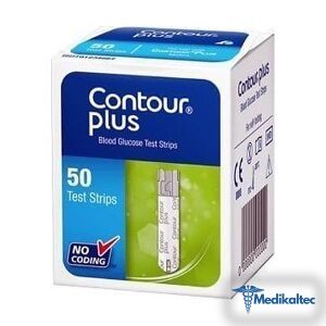 Medikaltec Contour PLUS Kan Şekeri Ölçüm 50 Adet Stribi - Görsel 1