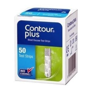 Contour PLUS Kan Şekeri Ölçüm 50 Adet St - Medikaltec Contour Kan Şekeri Ölçüm Adet Stribi Medikaltec8868 - Görsel 1 (Ön…