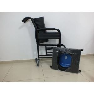 Tuvaletli Katlanabilir Lazımlıklı Araba  - Medikaltec Tuvaletli Katlanabilir Lazımlıklı Araba
