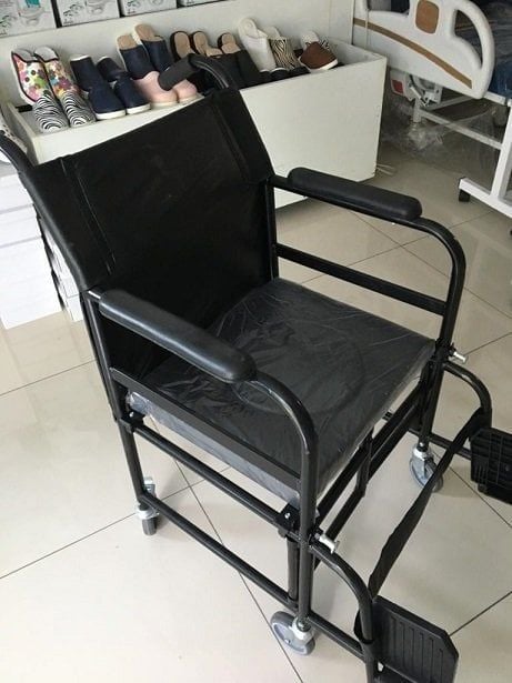 Tuvaletli Katlanabilir Lazımlıklı Araba  - Medikaltec Tuvaletli Katlanabilir Lazımlıklı Araba