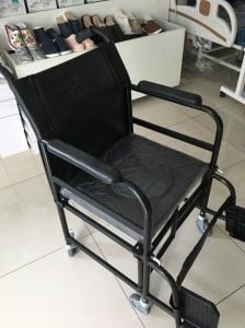 Tuvaletli Katlanabilir Lazımlıklı Araba  - Medikaltec Tuvaletli Katlanabilir Lazımlıklı Araba