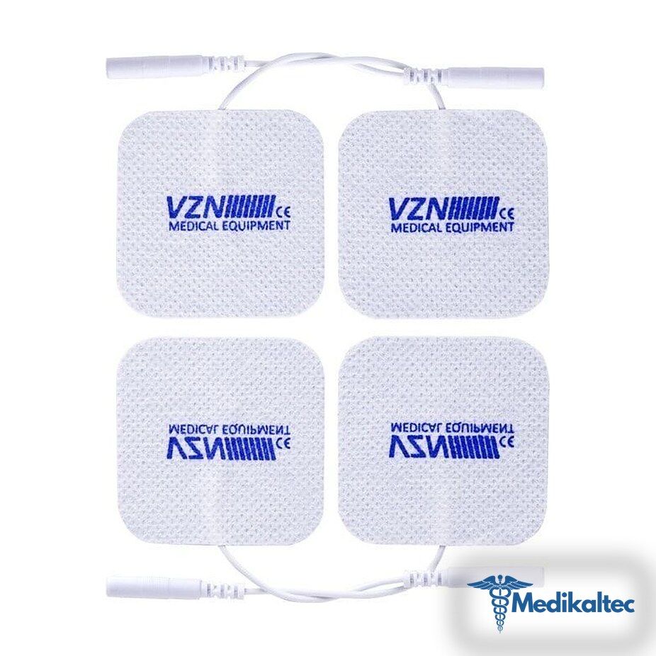 Medikaltec Kablolu Tens Pedi Kablolu Tens Elektrodu 5x5 Cm Medikaltec4217 - Görsel 1 (Ön görünüm)