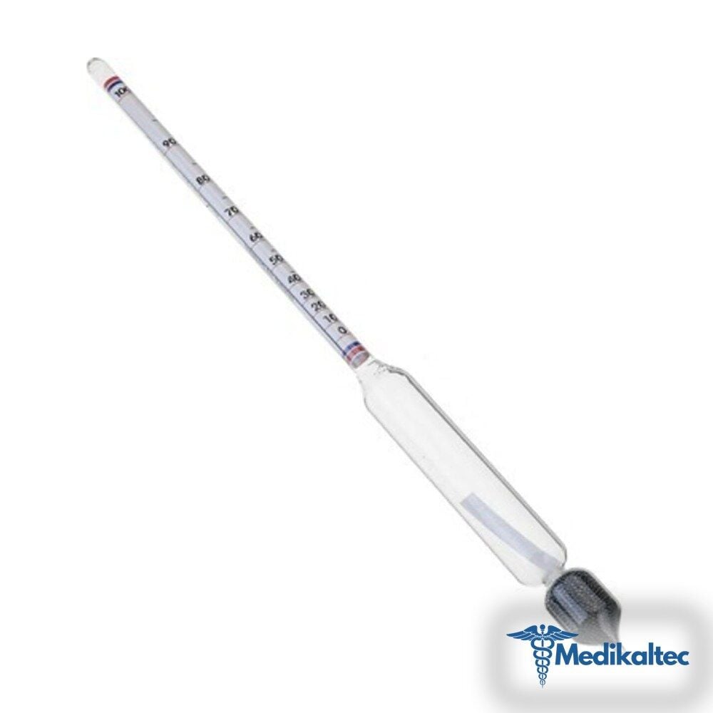 Medikaltec Cam Alkol-metre 0-100 Derece Arası Alkol Seviyesi Ölçer 27 Cm Medikaltec4218 - Görsel 1 (Ön görünüm)