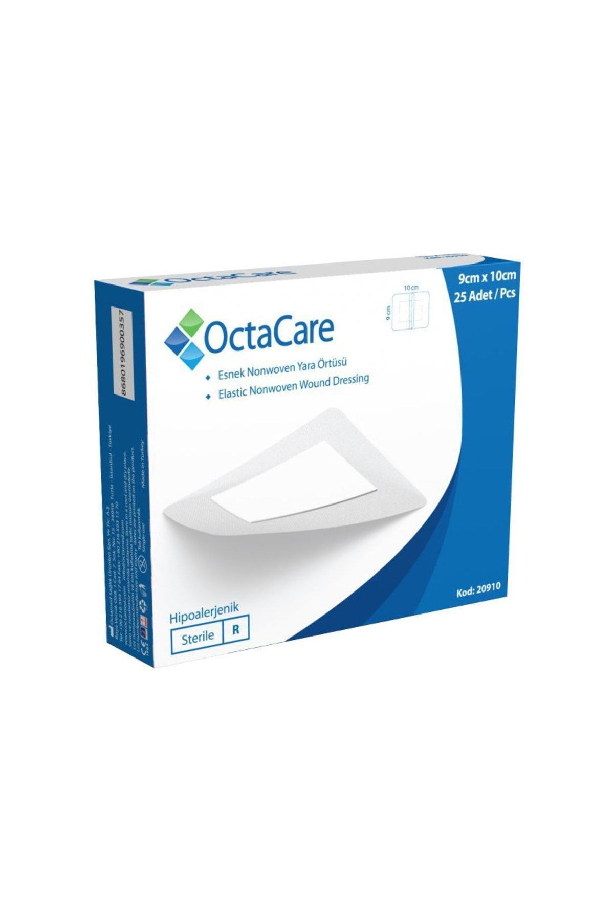 Medikaltec Nonwoven Steril Pedli Esnek Yara Örtüsü 9cm X 10cm Tekli Steril Paket 25'li Kutu Medikaltec2220 - Görsel 1 (Ön…