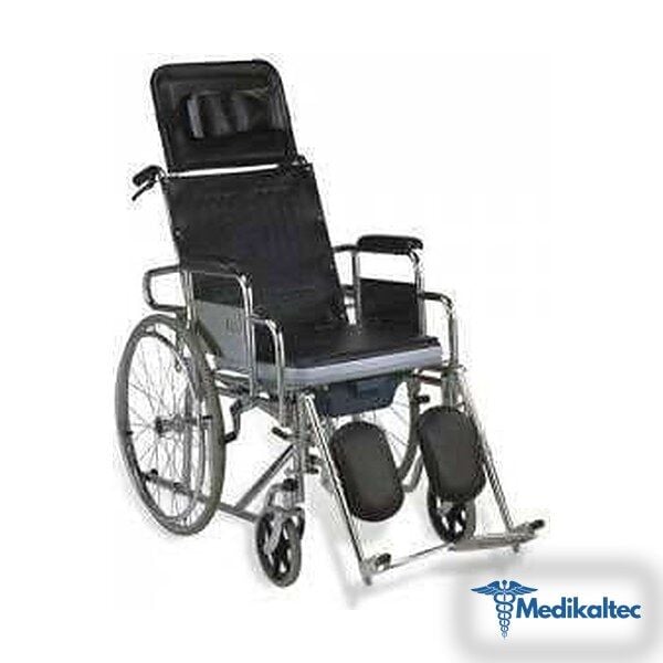 Medikaltec Özellikli Tuvaletli Tekerlekli Sandalye KY610GCJ 46 cm - Görsel 1