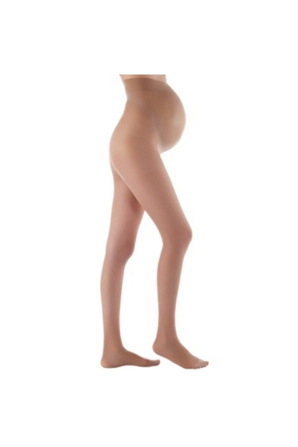 Medikaltec Hamile Varis Çorabı Kadın Ten Burnu Kapalı