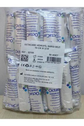 Medikaltec SARGI BEZİ 10 CM X 1,5 M 50'l - Medikaltec SARGI BEZİ CM X 1,5 M 'li PAKET OCTACARE HİDROFİL