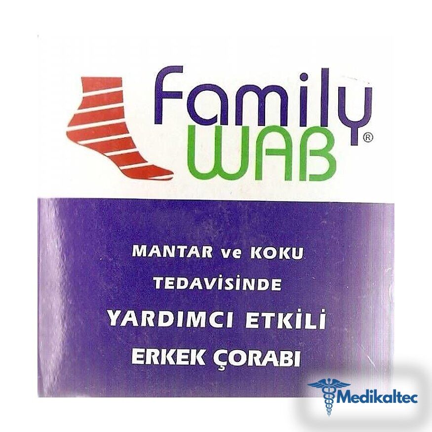 Medikaltec Family Wab Erkek Çorabı Medikaltec5246 - Görsel 1 (Ön görünüm)