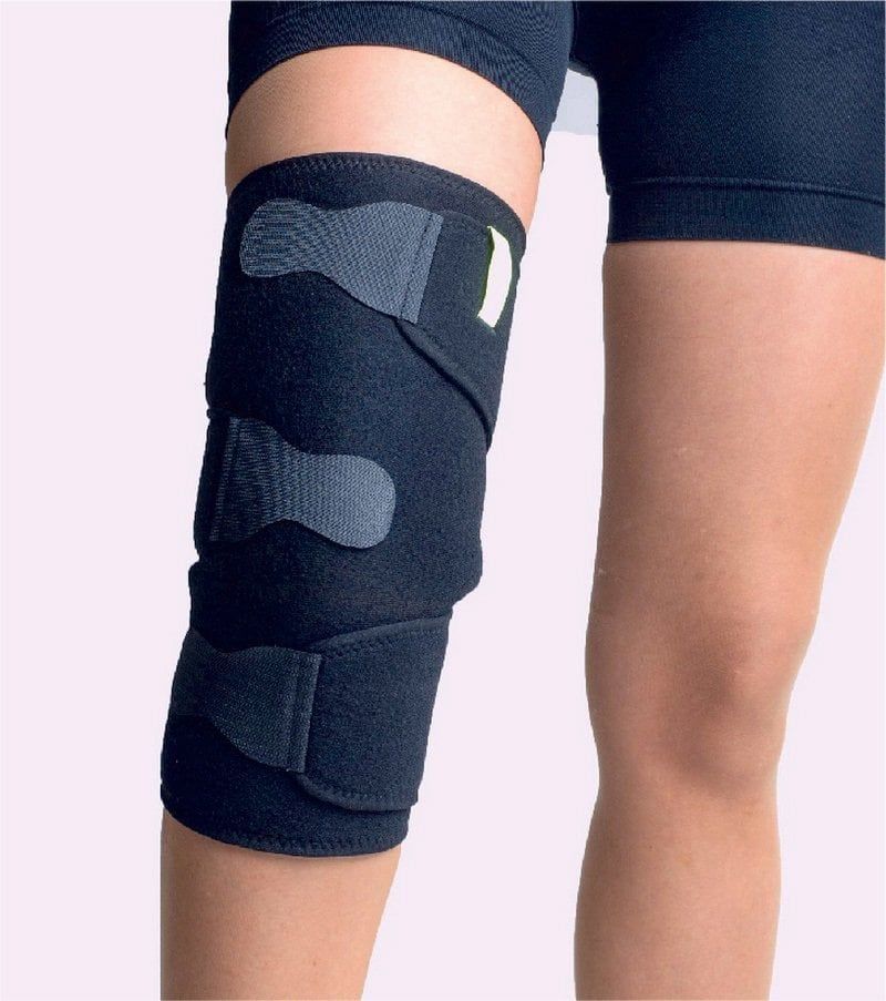 Patellası Kapalı Dizlik Diz eklemini des - Medikaltec Patellası Kapalı Dizlik Medikaltec7805 - Görsel 1 (Ön görünüm)
