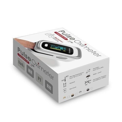 Comfort Plus M170 Parmak Tipi Pulseoksim - Medikaltec Parmak Tipi Pulseoksimetre Cihazı Medikaltec8896 - Görsel 1 (Ön…