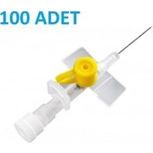 Iv Kanül Intraket (Branül) Sarı 24G 100 Adet