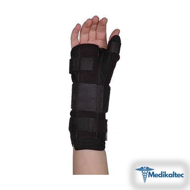 Medikaltec Baş Parmak Destekli El Bilek Splinti SOL EL Medikaltec1236 - Görsel 1 (Ön görünüm)