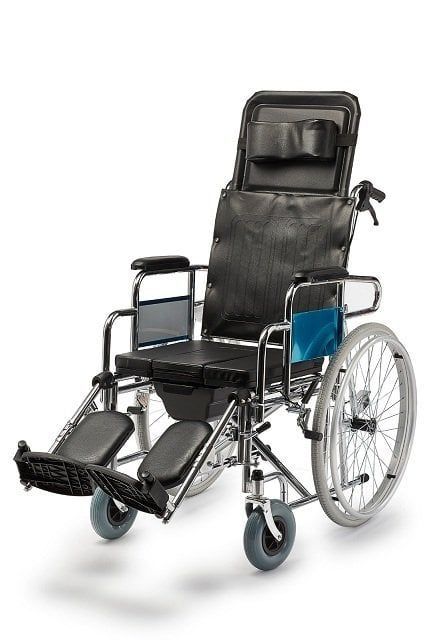 Medikaltec 190 Full Özellikli Tekerlekli Sandalye Medikaltec5260 - Görsel 1 (Ön görünüm)