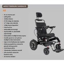 A8 Akülü Tekerlekli Sandalye