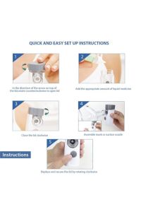 Medikaltec Air Pro 3 Nebulizator El Tipi Mini Mobil Şarjlı Nebülizator Sessiz Mesh Mobil Nebül * Yeni