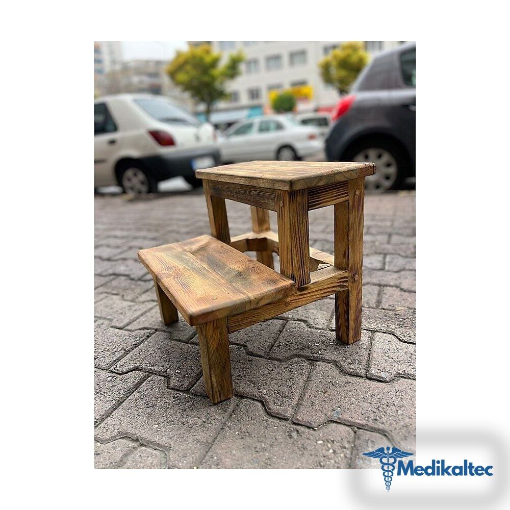 Medikaltec Ahşap Eskabo Çiftli Medikaltec5276 - Görsel 1 (Ön görünüm)