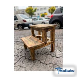 Medikaltec Ahşap Eskabo Çiftli Medikaltec5276 - Görsel 1 (Ön görünüm)