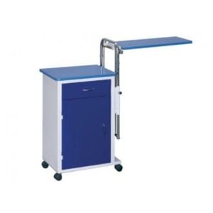 Etejer Hasta Başı Yemek Masası Komidinli - Medikaltec Etejer Hasta Başı Y Masası Komidinli Hasta Y Masası