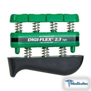Medikaltec Digi Flex Parmak Güçlendirme Aleti YEŞİL Medikaltec1260 - Görsel 1 (Ön görünüm)