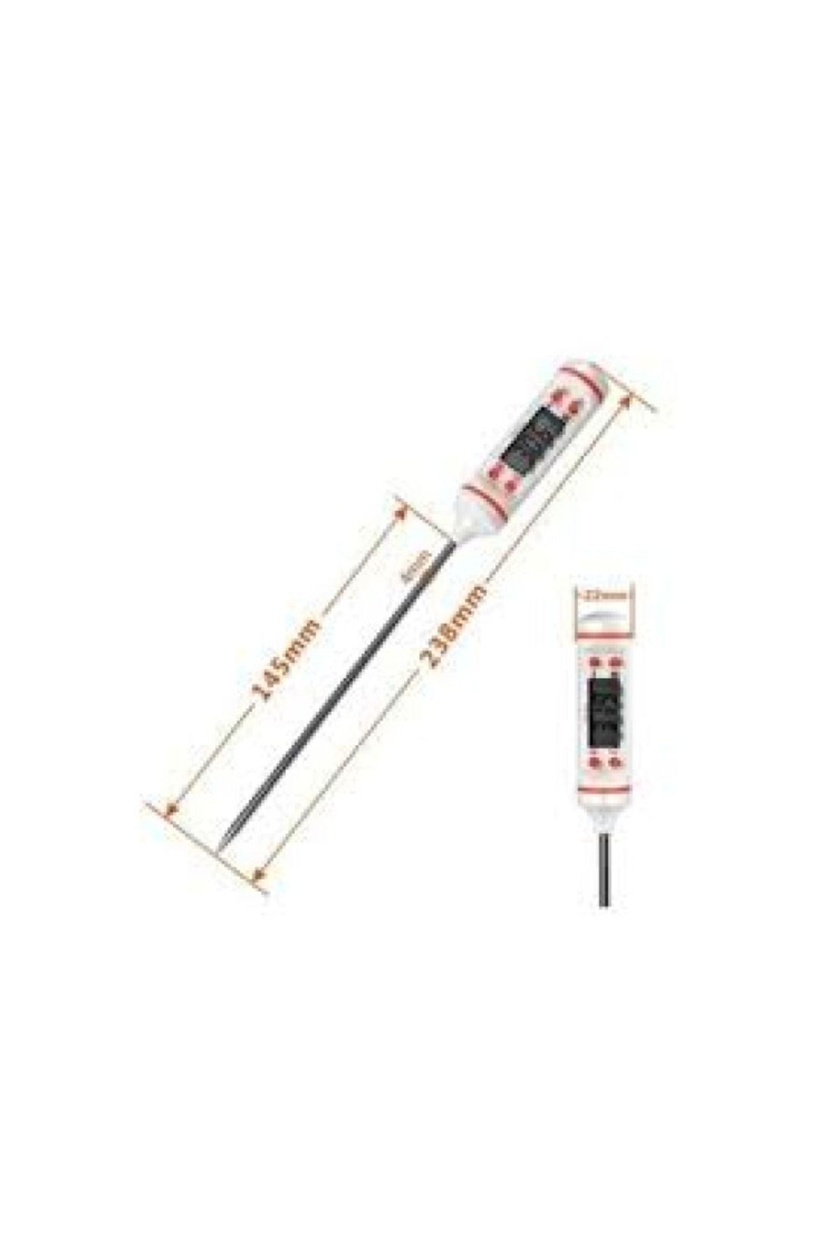 Medikaltec Vzn Tp101 Gıda Sıvı Et Su Yiyecek Sıcaklık Ölçer Termometre Medikaltec4275 - Görsel 1 (Ön görünüm)