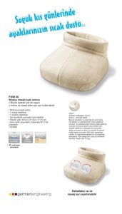 Medikaltec FWM 50 Shiatsu Masajlı Ayak Isıtıcısı