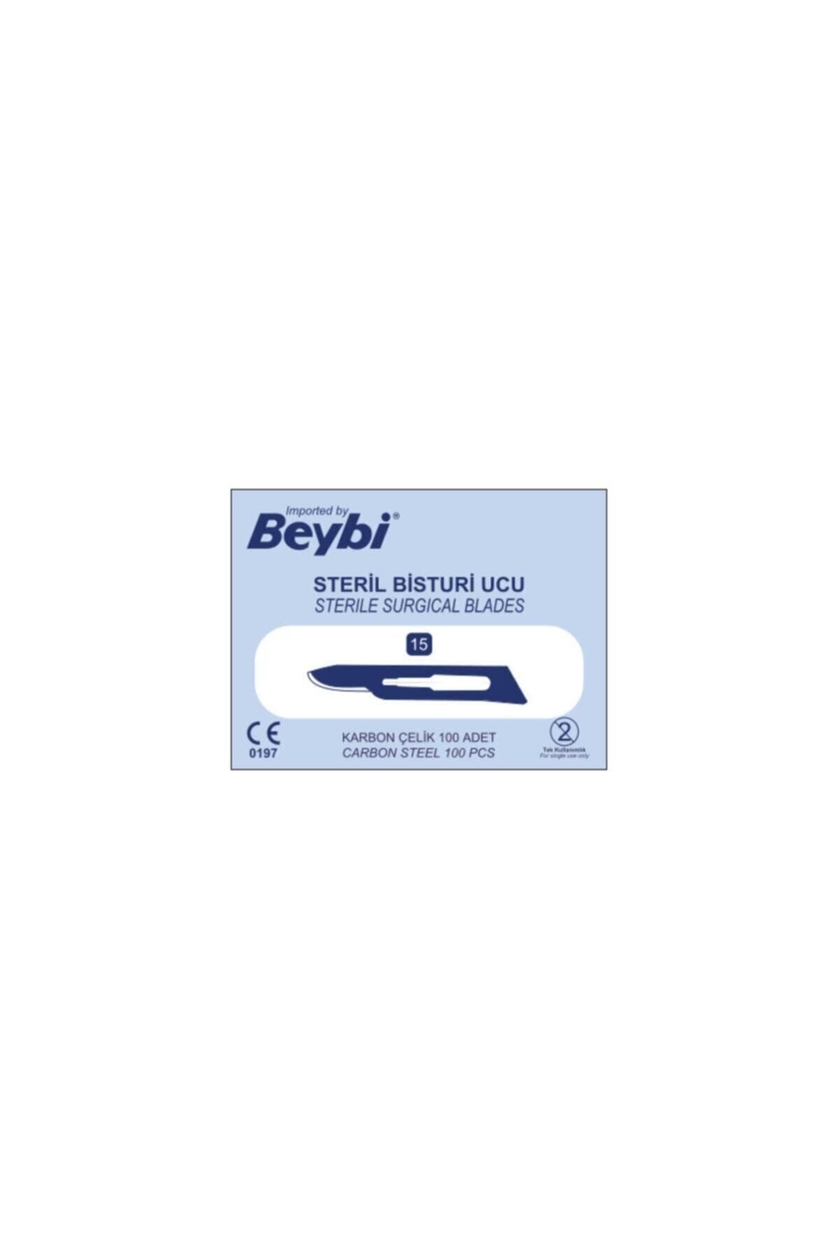 Medikaltec Bistüri Ucu No: 15 100 Adet Medikaltec2291 - Görsel 1 (Ön görünüm)