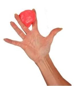 Theraflex Putty El Egzersiz Hamuru Kırmızı