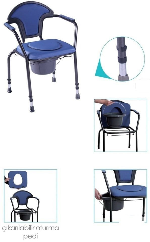 Medikaltec Best Up Wc'li Sandalye Hastalar İçin