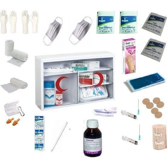 Medikaltec İçi Dolu Plastik Ecza Dolabı (Medikaltec289)