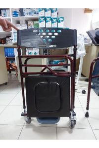 Medikaltec Tekerlekli Tuvaletli Hasta Sandalyesi