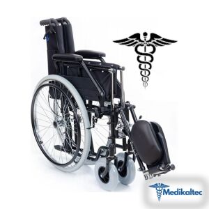 Medikaltec Ayak Kalkar Tekerlekli Sandal - Medikaltec Ayak Kalkar Tekerlekli Sandalye Medikaltec7877 - Görsel 2 (Ön görünüm)