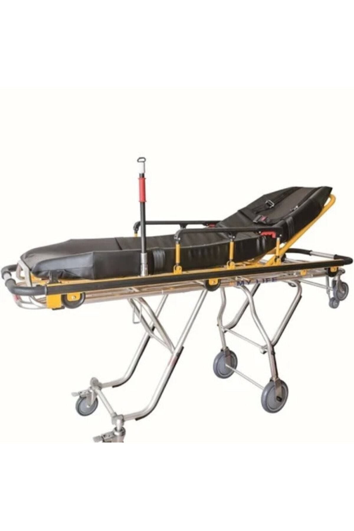 Medikaltec Full Ambulans Sedye Siyah Medikaltec4311 - Görsel 1 (Ön görünüm)