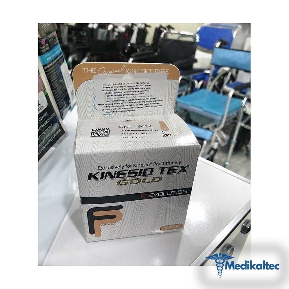 Medikaltec Kinesio Tex Gold Tape Kinesilogy Pembe Medikaltec5327 - Görsel 1 (Ön görünüm)