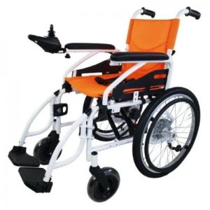 Medikaltec P200C Katlanabilir Çocuk Akülü Tekerlekli Sandalye Medikaltec1302 - Görsel 1 (Ön görünüm)